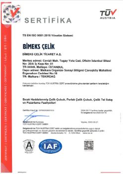 Bimeks - ISO 9001